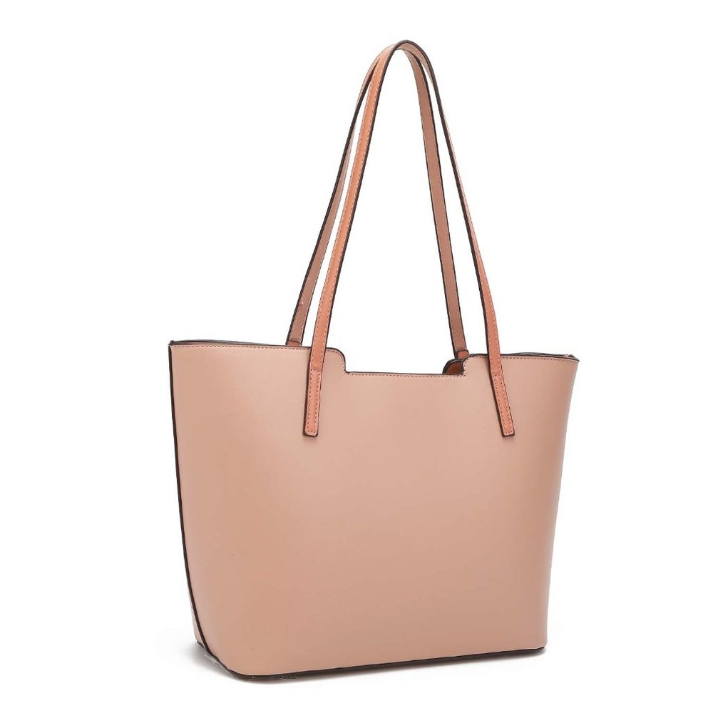 Nikky Bessie 3-Piece Shopper Bag Set NK12313 Pink - Picture 2 of 11
